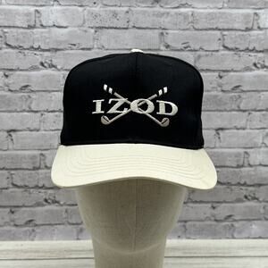 Vintage 90s Izod Golf Strapback Hat Cap Sports Lacoste The Masters PGA